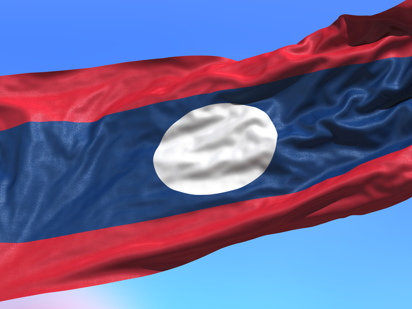 Laos Flag 